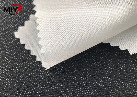 Elastik 41gsm Yüzde 100 Polyester Dokuma Eriyebilir Tela