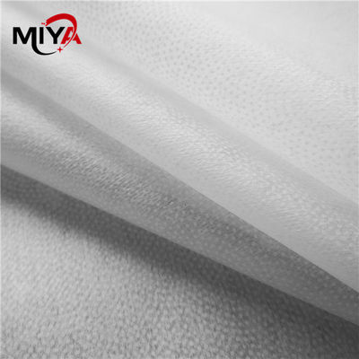 Non Woven Thermal Bond PES Double Dot Fused Tela %100 Polyester