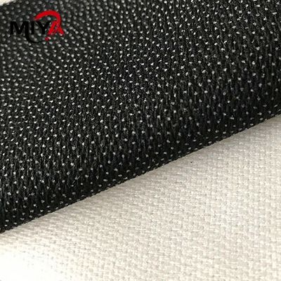 Polyester Eriyebilir Örme Tela Konfeksiyon Aksesuarları Dokuma 75gsm