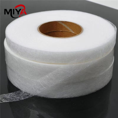 Hot Melt Çift Taraflı Yapıştırıcı Eriyebilir Dokumasız Tela %100 Poliamid