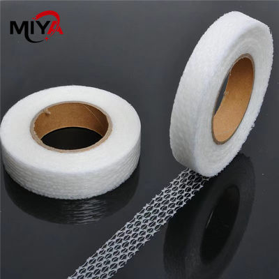 Hot Melt Çift Taraflı Yapıştırıcı Eriyebilir Dokumasız Tela %100 Poliamid