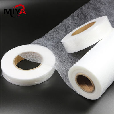 Hot Melt Çift Taraflı Yapıştırıcı Eriyebilir Dokumasız Tela %100 Poliamid