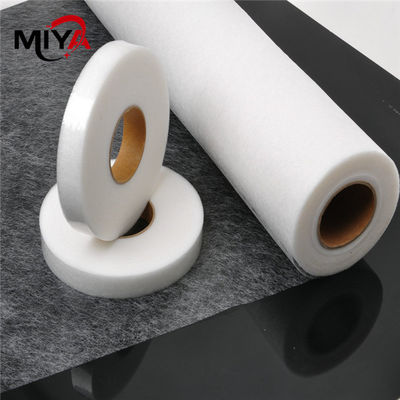 Hot Melt Çift Taraflı Yapıştırıcı Eriyebilir Dokumasız Tela %100 Poliamid